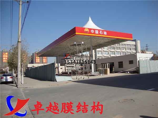 正陽膜結構加油站【生產(chǎn)設計】施工安裝