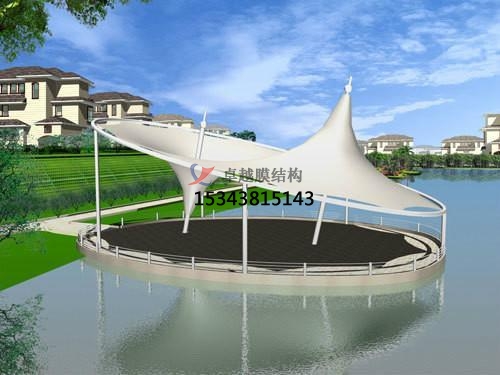 張拉膜建筑效果圖分享！